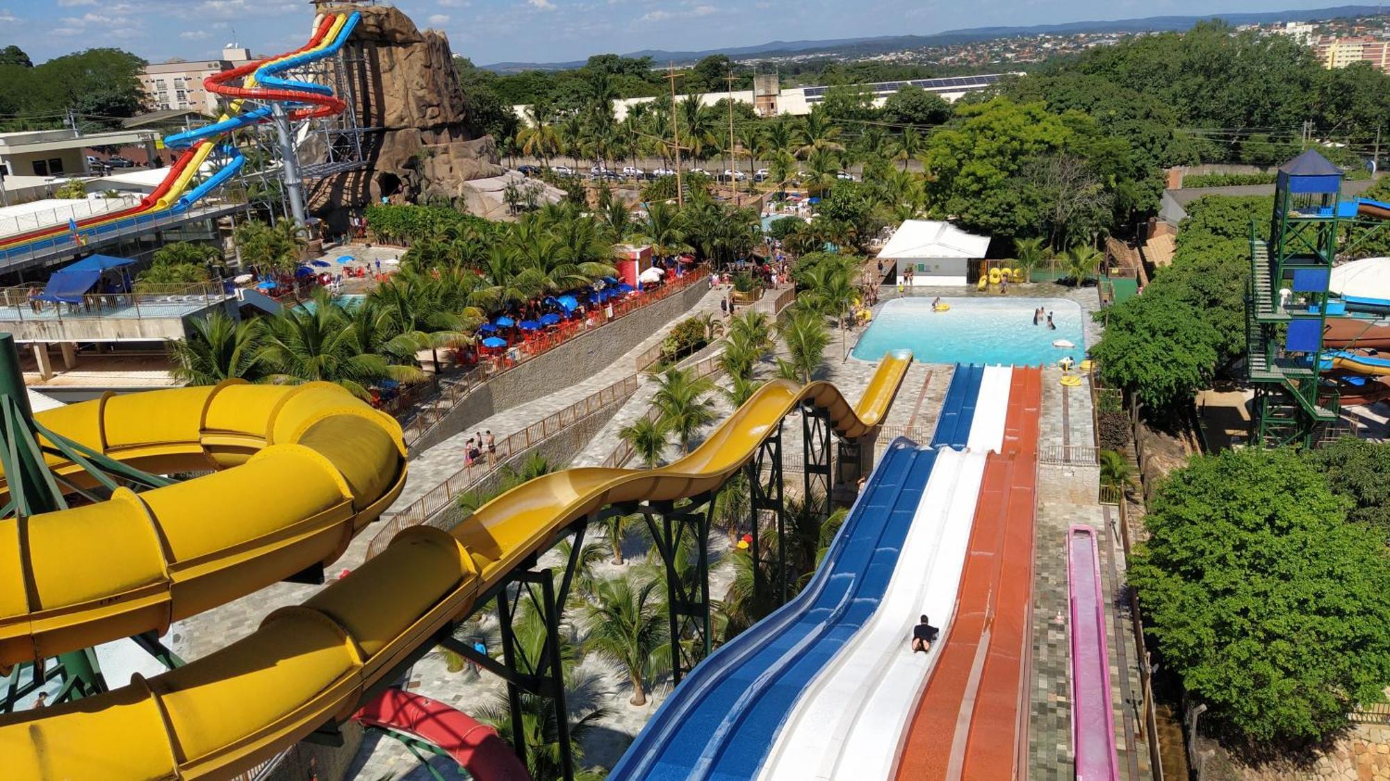 Hotel Spazzio Diroma Acqua E Splash Caldas Novas, Gratis Park